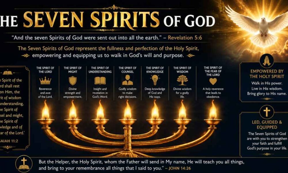 Seven Spirits of God : Meaning, Bible Verses, Isaiah 11 Explained, and Their Spiritual Significance
