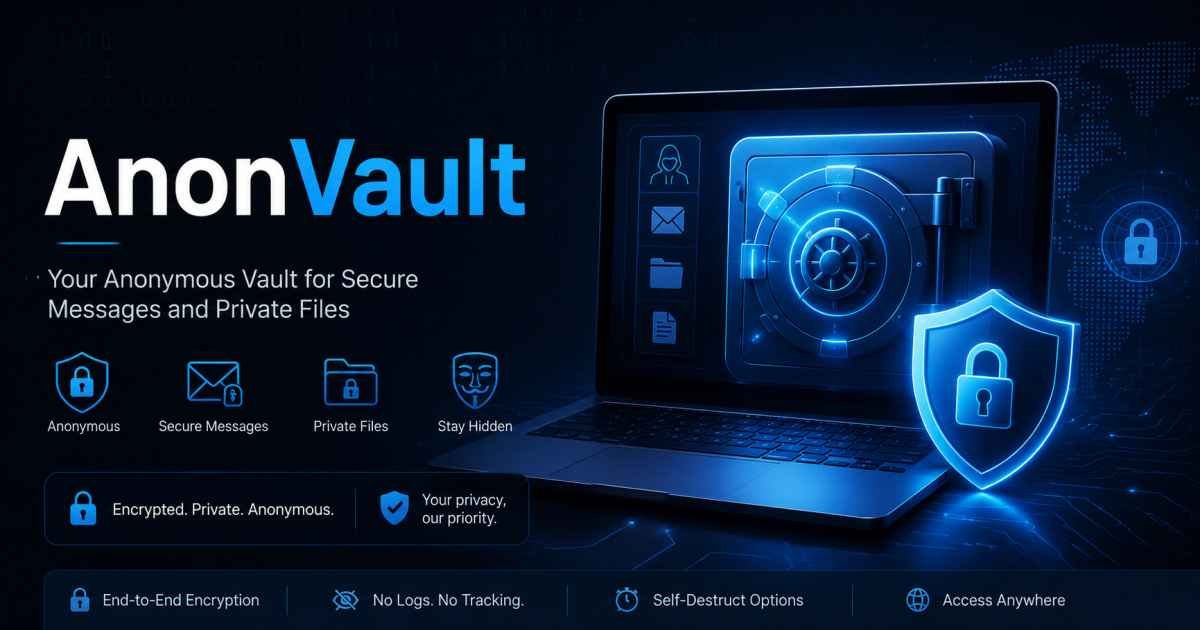 AnonVault (Guide): Everything You Need to Know About Secure Anonymous Digital Storage and Privacy Protection