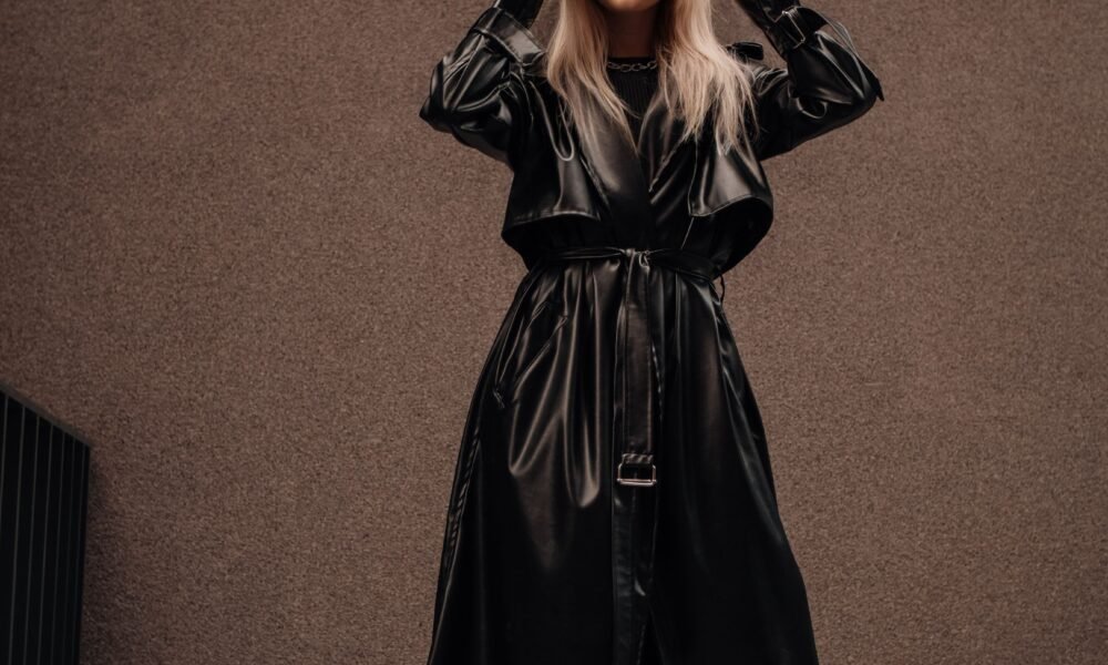 leather dress