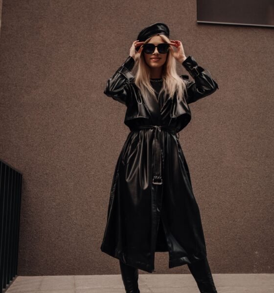 leather dress