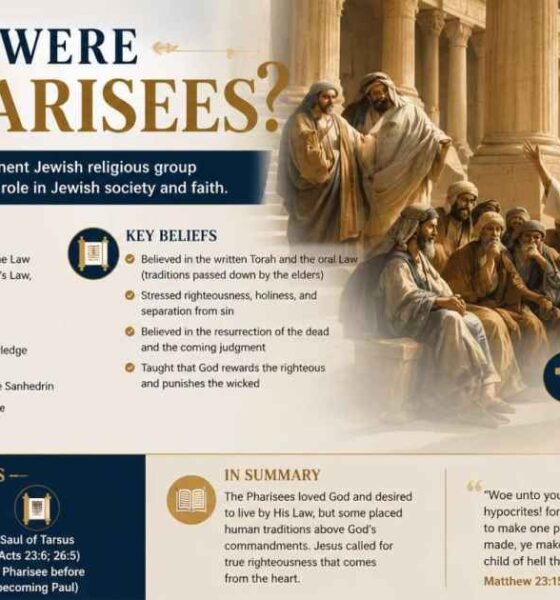 Who Were the Pharisees: History, Beliefs, Role in the Bible, and Their Relationship with Jesus